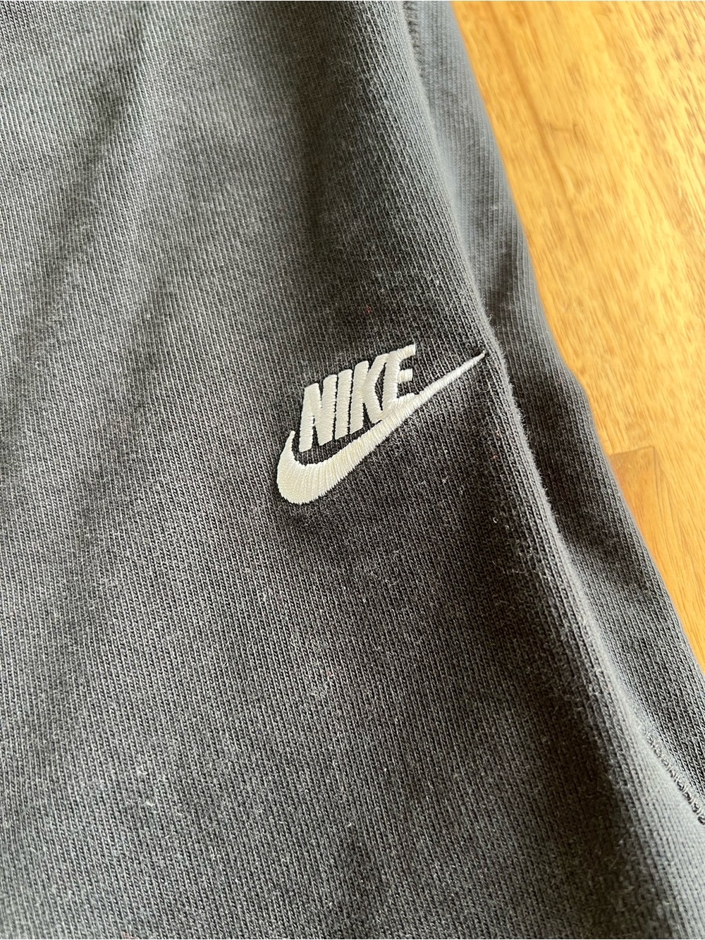 Nike Men’s Black Jogger Sweatpants XXL Cotton Athletic Lounge Pants - Picture 5 of 8
